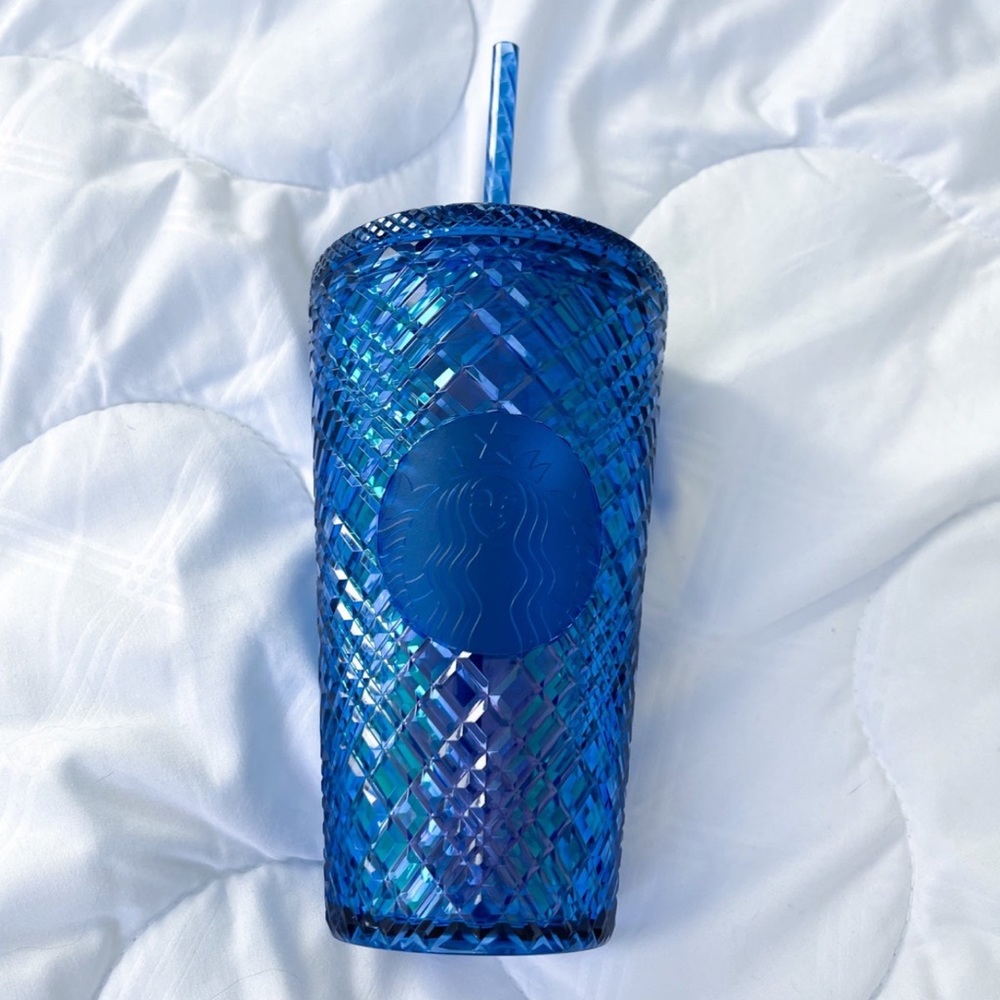 Starbucks blue Jeweled tumbler